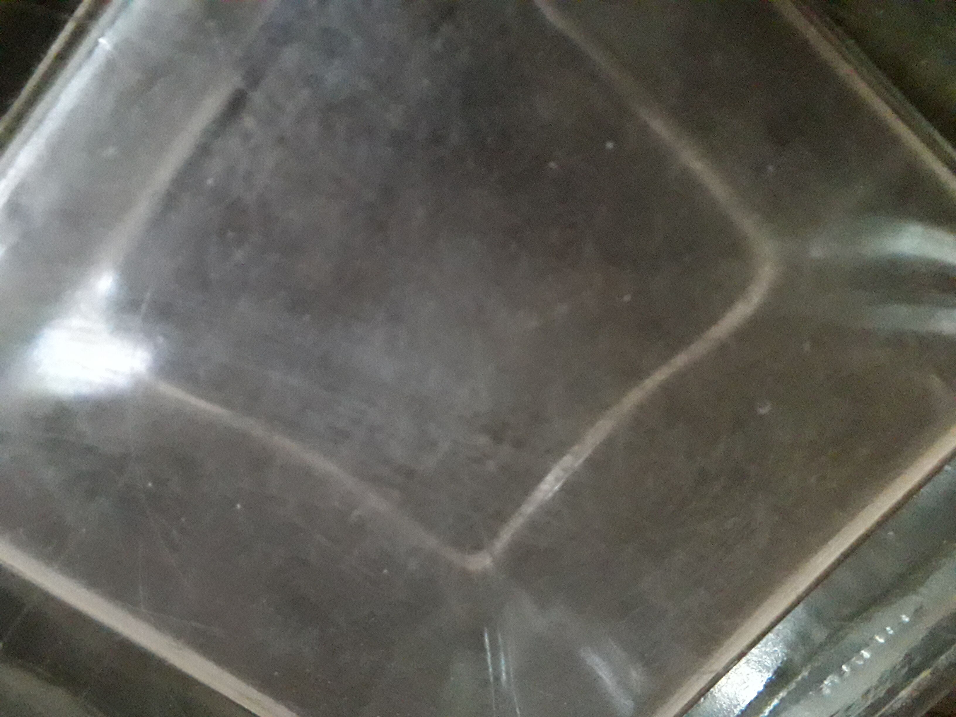 Empty pocket ashtray Lumax glass