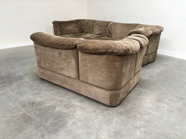 Canapé modulaire par Rolf Benz, années 1970