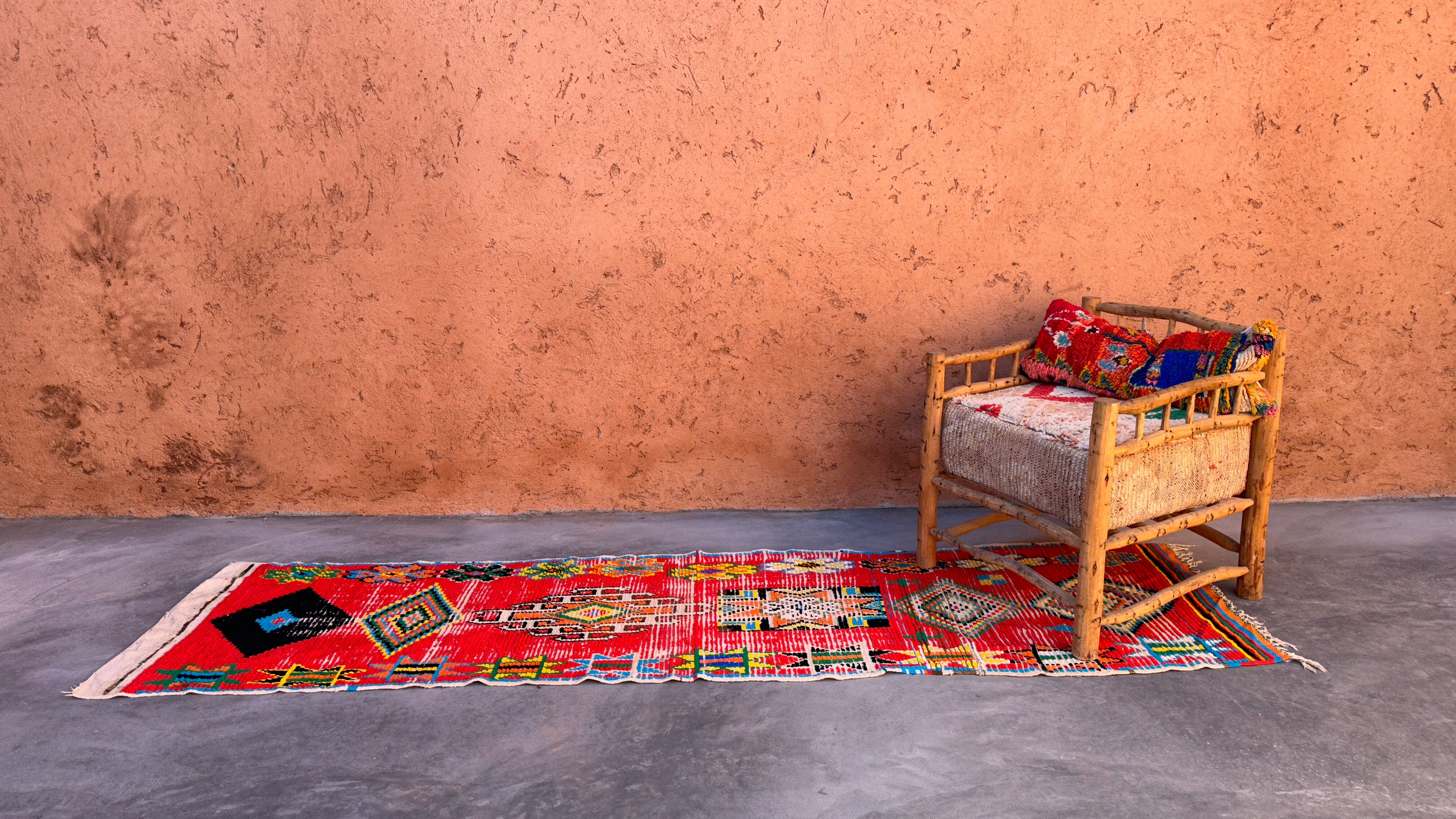 Moroccan carpet 82x315cm