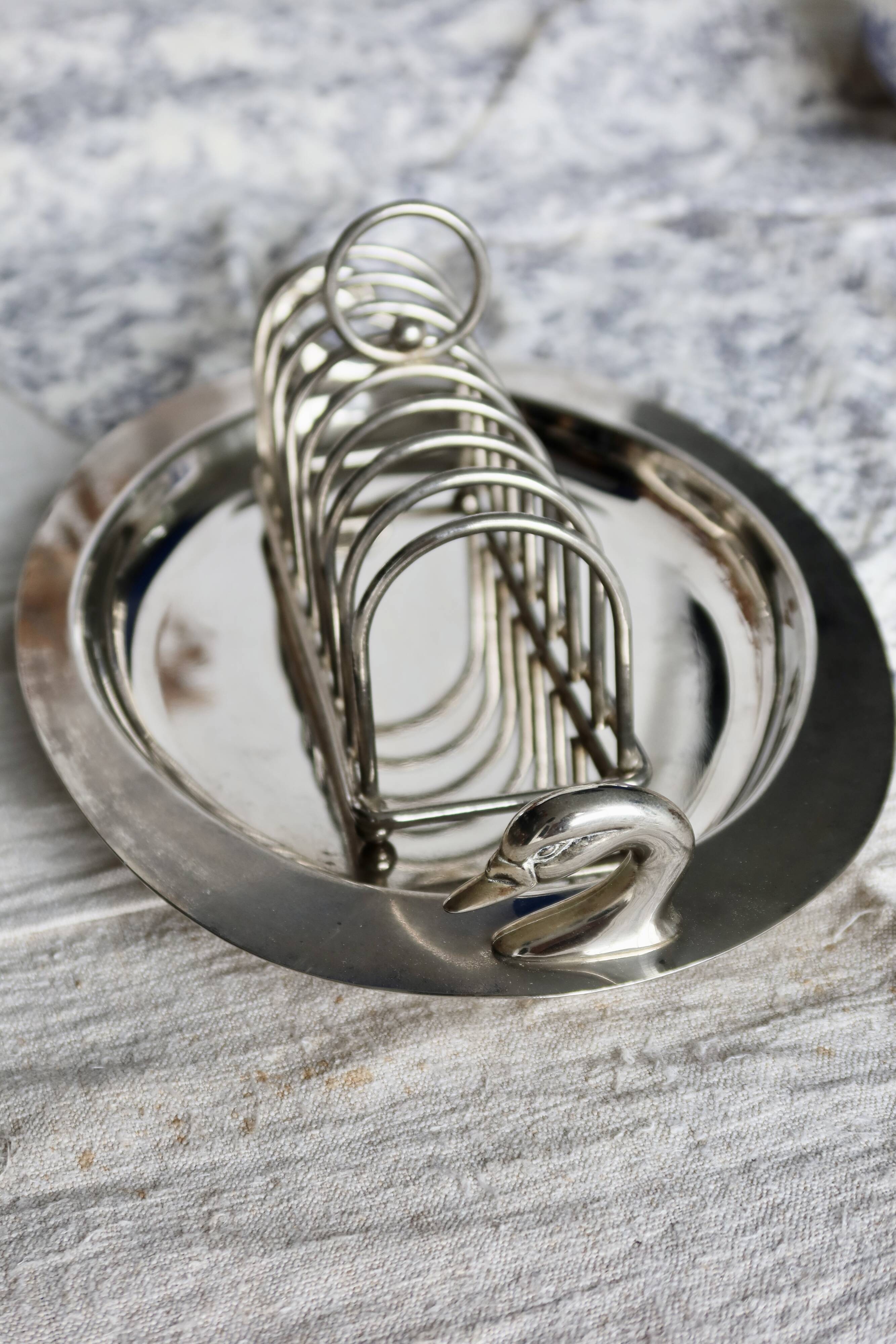 Vintage 3-piece silver-plated foie gras set