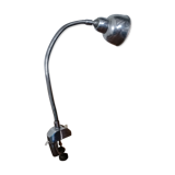 Flexible desk lamp fastening