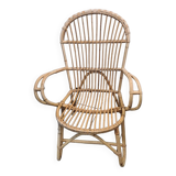 Rattan armchair