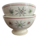 Extra large bowls Gien from the 1950s