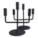 Midcentury Brutalist Forged Iron Candelabra Pair, Germany, 1950s