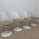 Set of 4 Tulip chairs by Knoll – Eero Saarinen – 1960s/70s