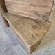 Segment of a spiral staircase in solid oak, early 19th century.