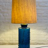 Lampe de table en verre, suède 1960's
