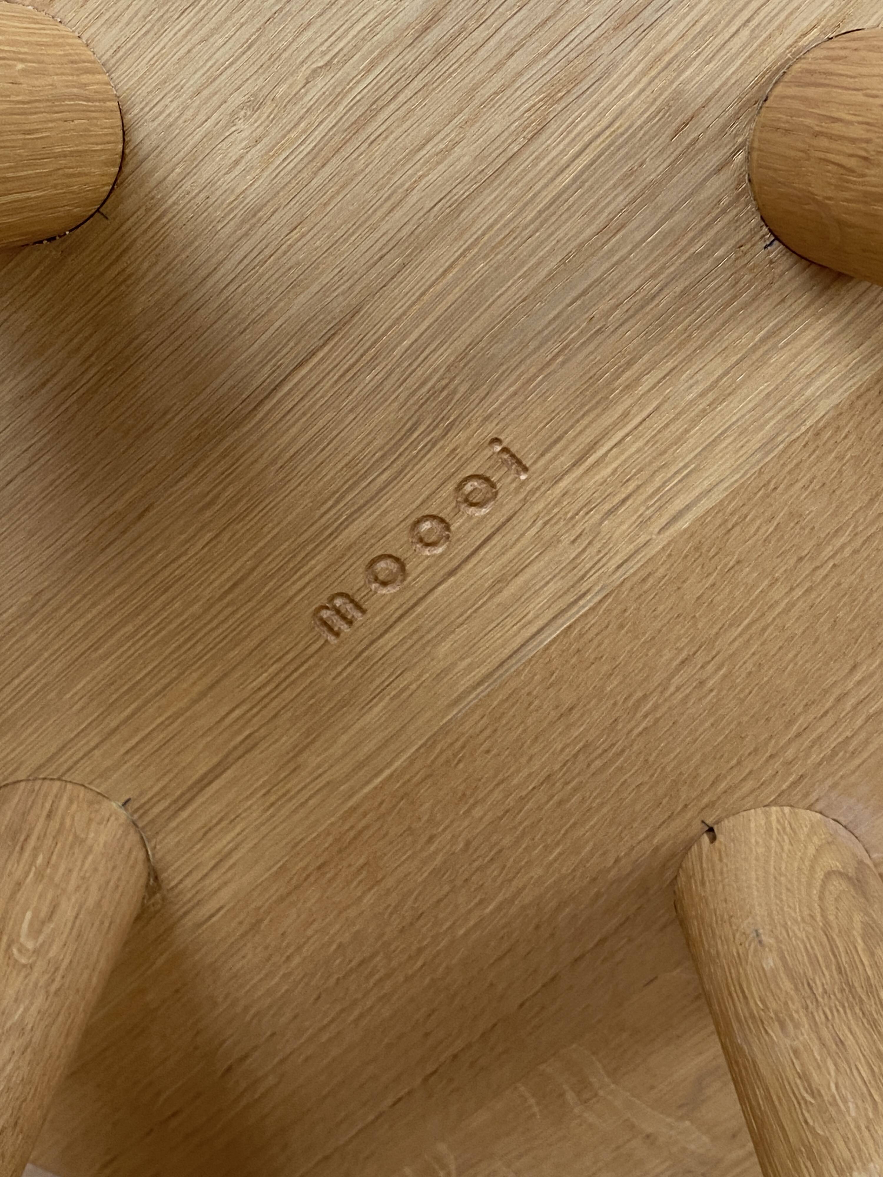 MOOOI Woody side table by Marcel Wanders in oak