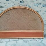 Headboard 2 places rattan /wicker