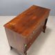 Commode ancienne en noyer 3 tiroirs, Italie XIXe siècle