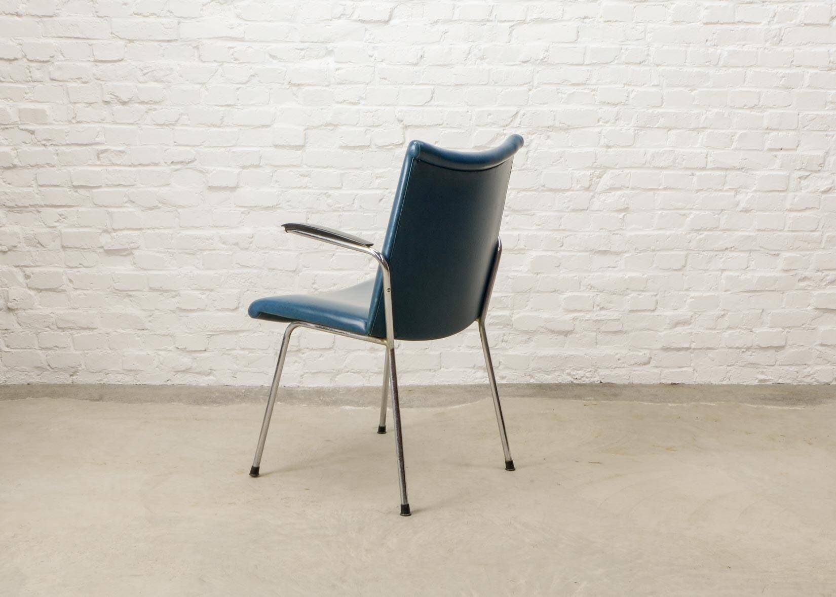 Set of 3 Dutch Design Arm Chairs by Gebroeders De Wit 1960s