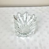 Vintage glass basket emptier