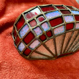 Stained glass wall lamp 1930