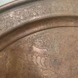 Moroccan copper tray