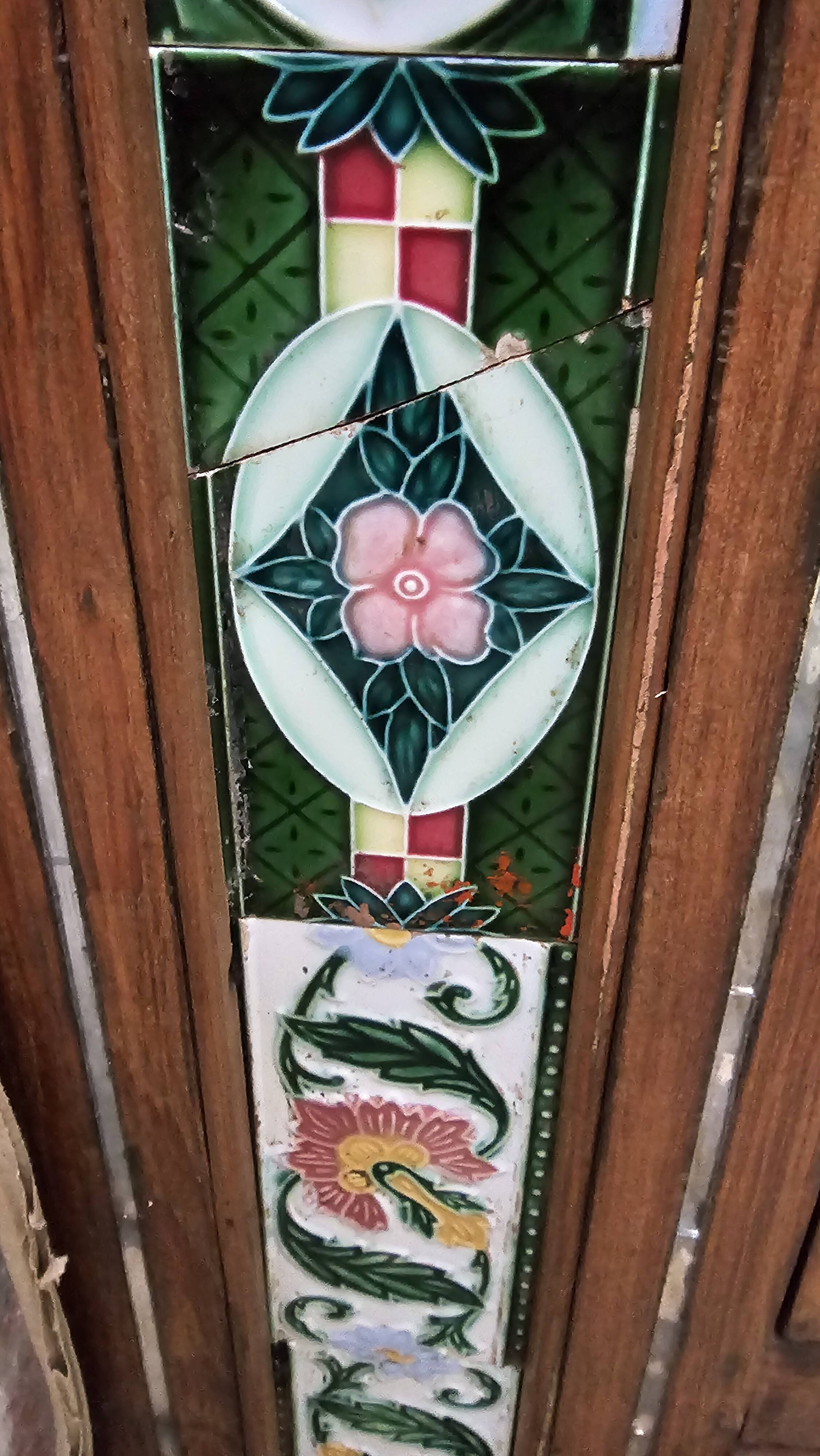 Colonial sideboard in Burmese teak