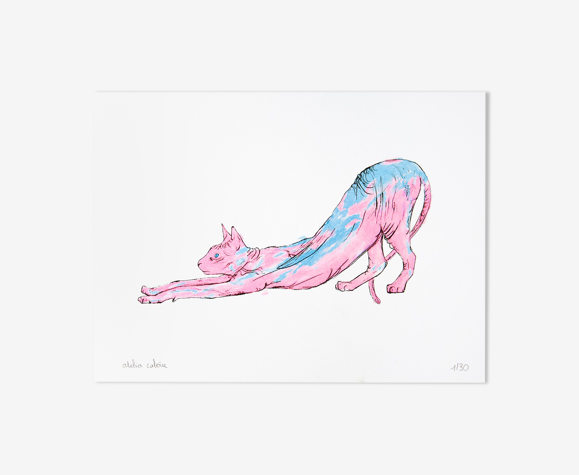 Le Sphynx - Risographie (15x20cm)