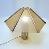 Italian brutalist lamp 70s