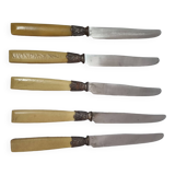 Bakelite handle knives, early 20th century