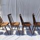 Suite de 4 chaises Fanett d'Ilmari Tapiovaara