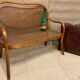 Children's sofa curved wood
