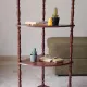 Vintage corner shelf from the 70s/80s.