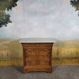 Petite commode époque Louis Philippe en noyer