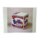 Lithographic print pop art by andy warhol "brillo box 1964"