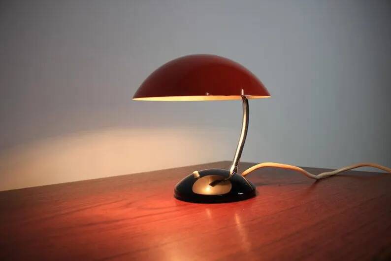 Midcentury Table Lamp Drukov, Josef Hurka, 1960s