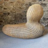 Storvik wicker and rattan lounge chair by Carl Ojerstam for IKEA