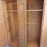 Wardrobe vintage Scandinavian compass feet