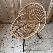 Fauteuil en rotin enfant