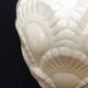 Boch cracked ceramic Art Deco lamp