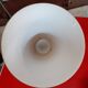 50s yellow opaline lamp