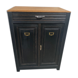 Black Parisian oak sideboard