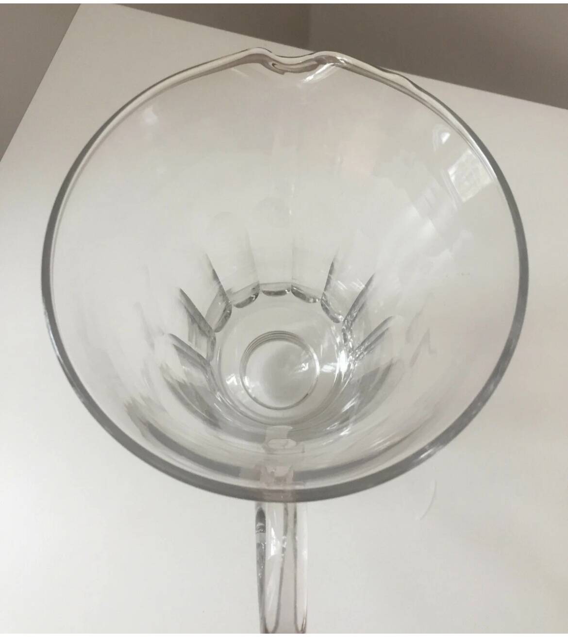 Beautiful antique crystal pitcher