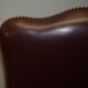 Carver office chair in Spencer House leather