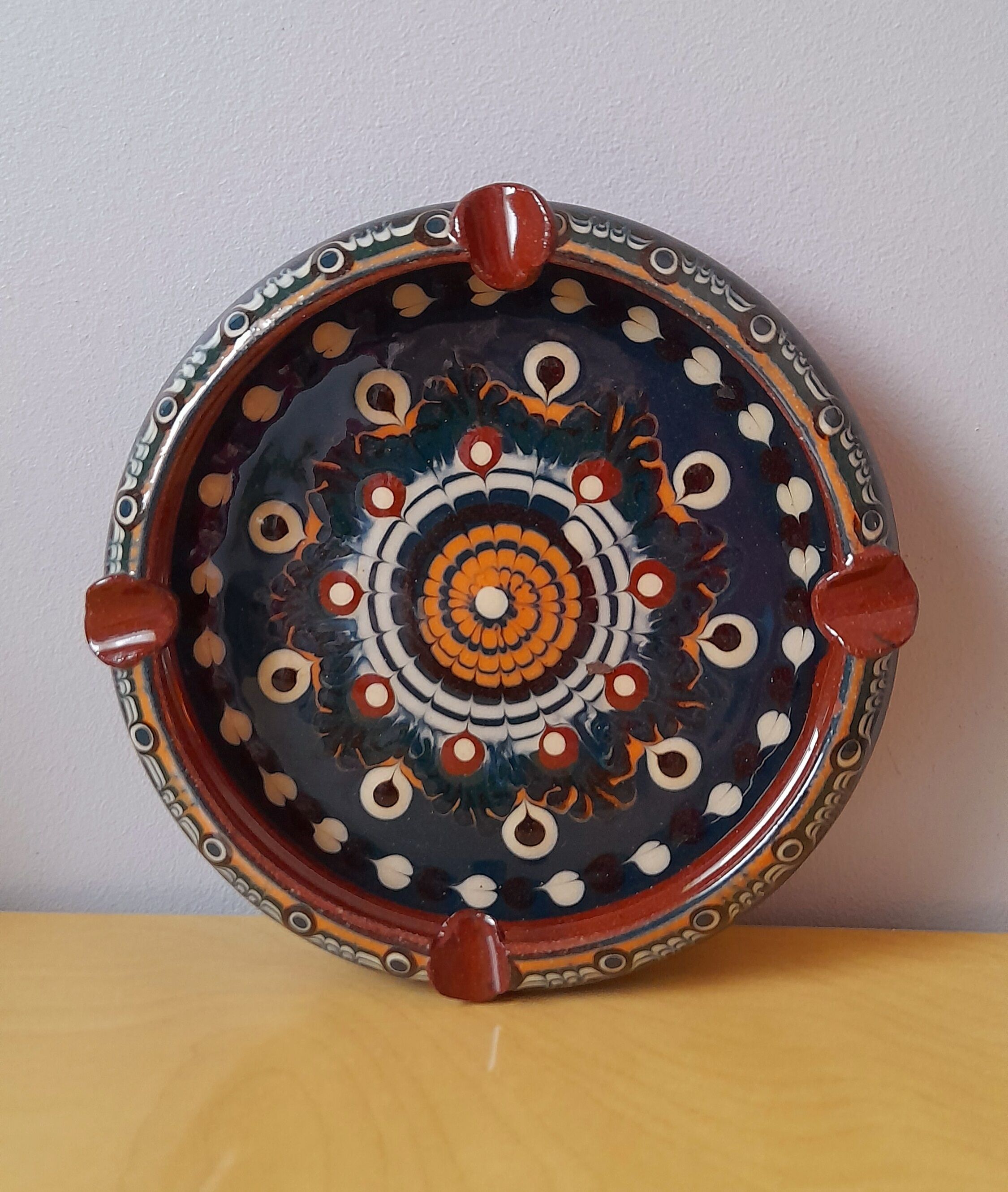 Ceramic ashtray 70s