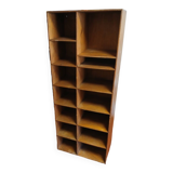 Wooden shelves