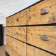 Old wooden craft furniture 12 drawers