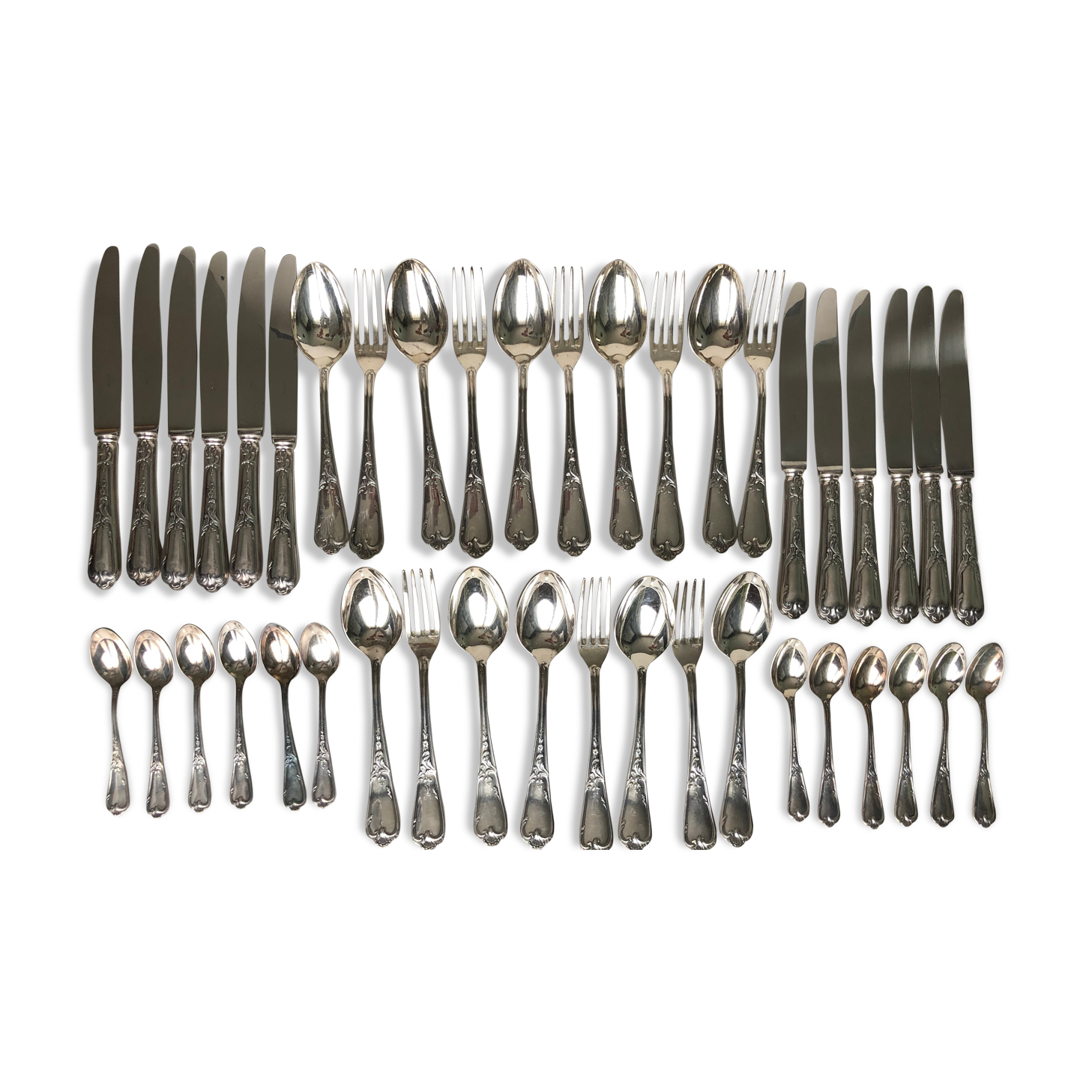 ERCUIS silver metal housewife