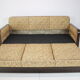 Art deco three-seater sofa designed by Jindřich Halabala, 1930's.
