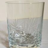 Five timpani glasses with vintage crystal stars