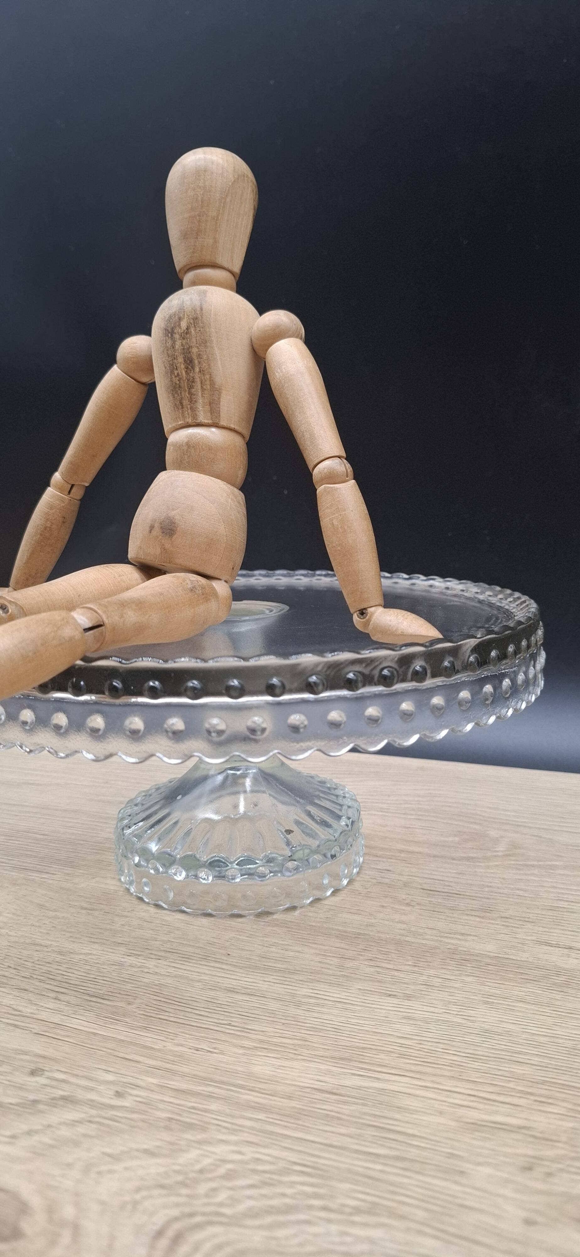 Transparent cake dish balls 04