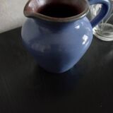 Blue pitcher