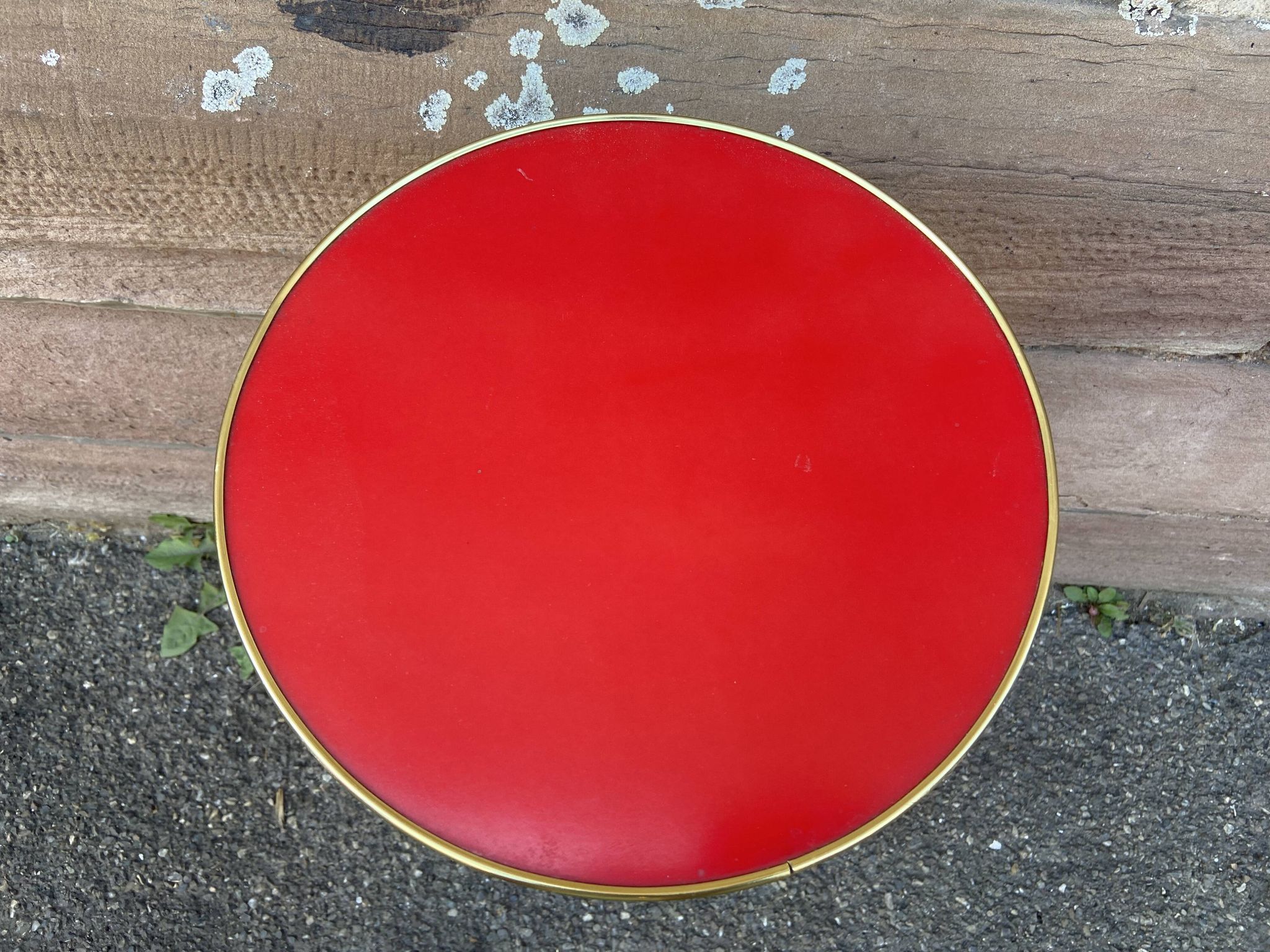 Formica vintage pedestal table