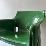 Green Gaudi Chair, design Vico Magistretti for Artémide 1970