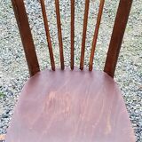 Set of 4 Baumann bistro chairs from the 50s stamped