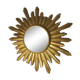 Mirror witch sun in gilded wood 57cm