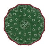 Set de table bandana - vert week-end
