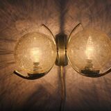 Rare Mid-Century Wall Lamp in the Style of Gaetano Sciolari, Italy, 1970s